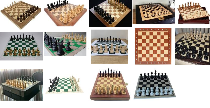 Tabuleiro de xadrez para imprimir, montar e brincar!