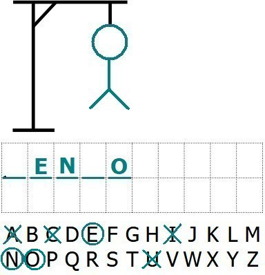 Jogo da Forca para Imprimir: Demonstra&ccedil;&atilde;o - Passo 08