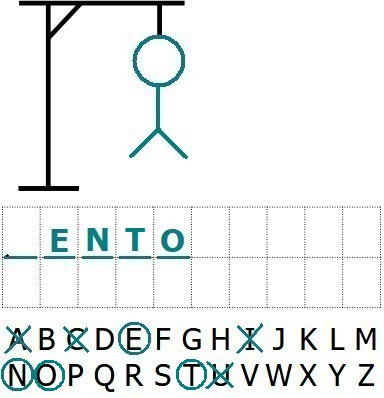 Jogo da Forca para Imprimir: Demonstra&ccedil;&atilde;o - Passo 09