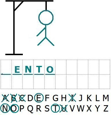 Jogo da Forca para Imprimir: Demonstra&ccedil;&atilde;o - Passo 10
