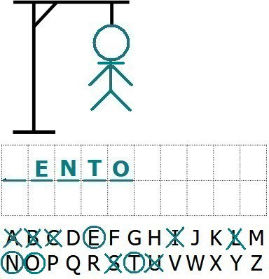 Jogo da Forca para Imprimir: Demonstra&ccedil;&atilde;o - Passo 11