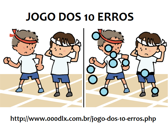 Jogo dos 10 Erros 03 - Resposta